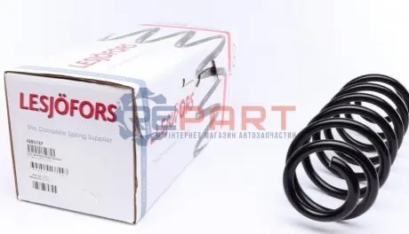 Пружина підвіски задн Лів/Прав SKODA OCTAVIA III VW GOLF V, GOLF VI 1.4-2.0D 10.03-10.20 LESJOFORS 4285737 Купити в Україні