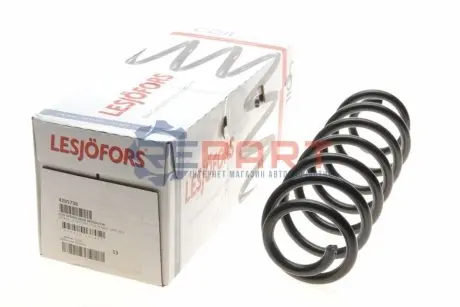 Пружина підвіски задн Лів/Прав SKODA OCTAVIA III VW PASSAT B8 1.6D/1.8 11.12-11.20 LESJOFORS 4285738 Купити в Україні
