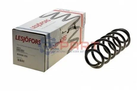 Пружина підвіски задн Лів/Прав SKODA OCTAVIA III VW GOLF SPORTSVAN VII, GOLF VII 1.0-2.0D 11.12-10.20 LESJOFORS 4285741 Купити в Україні