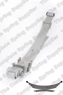 Ресора задн (x520) MITSUBISHI L200 / TRITON 2.5D 11.05-12.15 LESJOFORS 6159212 Купити в Україні