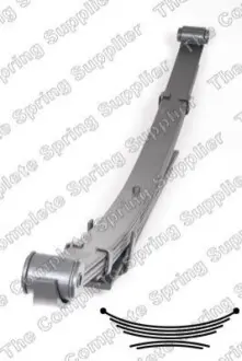 Лист ресорний задн TOYOTA HILUX VII 2.5D/3.0D 02.05 LESJOFORS 6192536