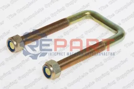 Скоба кріплення ресори 125мм M14 (гайка) FORD TRANSIT, TRANSIT TOURNEO 1.6-2.9 09.85-05.06 LESJOFORS 77802 Купити в Україні