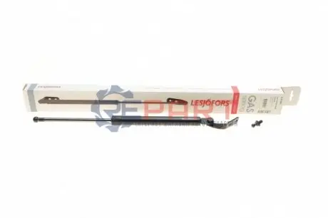 Газова пружина кришки багажника Прав NISSAN TIIDA LIFTBACK 05.04-08.12 LESJOFORS 8162064 Купити в Україні