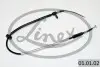 Трос ручного тормоза LINEX (010102) изображение 2