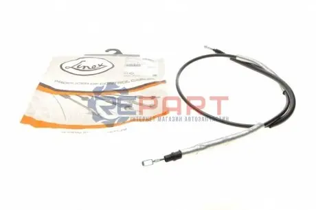 Трос ручника (задній) Audi A4 03-09 (1770/1600mm) LINEX 030159 Купити в Україні