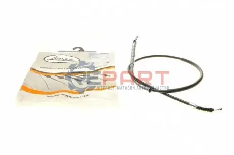 Трос ручника (задній) Audi A4 00-05 (1727/1555mm) LINEX 030160 Купити в Україні