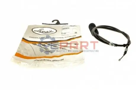 Трос ручника Chevrolet Cruze 09- (1473/1352mm) (барабанні гальма) LINEX 070106 Купити в Україні