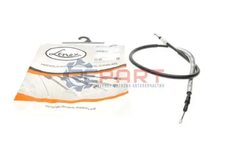 Трос ручника (задній) Citroen C8/Peugeot 807 02- (1255/1114mm) LINEX 090173 Купити в Україні