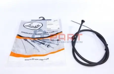 Трос ручника (R) Fiat Fiorino/Citroen Nemo 07- (1695/1442 мм) LINEX 090174 Купити в Україні