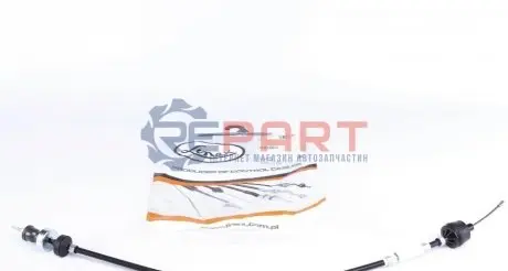 Фото 1 — Трос зчеплення Citroen Xsara 97-12 (933/688 мм) LINEX (091036) Фото Трос зчеплення Citroen Xsara 97-12 (933/688 мм) LINEX (091036) зображення 1