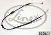 Трос ручного гальма LINEX 140114 (фото 1)