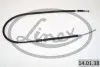 Трос стояночного гальма задн Лів (1515мм/1290мм) FIAT PALIO, SIENA 1.0-1.9D 04.96 LINEX (14.01.38) зображення 2