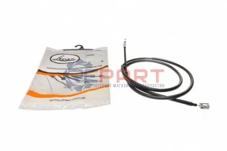 Трос ручника (задній) (R) Citroen C8/Peugeot 807 02- (1068/840mm) LINEX 140213 Купити в Україні