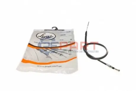 Трос ручника (задній) (L) Citroen C8/Peugeot 807 02- (1068/840mm) LINEX 140214 Купити в Україні