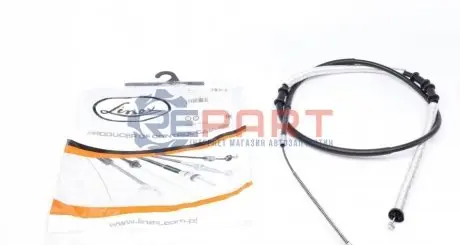 Трос ручника (задній) (R) Fiat Doblo 1.2-1.9JTD 01- (Maxi) LINEX 140275 Купити в Україні