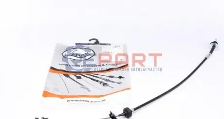 Трос зчеплення Fiat Ducato/Citroen Jumper/Peugeot Boxer 2.0/1.9-2.5 D/TDI 89-02 (L=1034/520mm) LINEX 141056 Купити в Україні