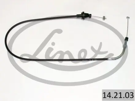 Трос газу (довжина 880мм/718мм) FIAT PUNTO 1.1/1.2/1.7D 09.93-06.00 LINEX 142103