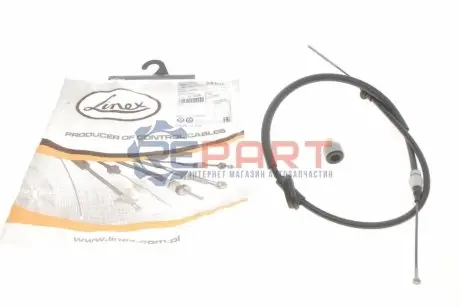 Трос зчеплення (1490мм/1106мм) FORD TRANSIT, TRANSIT TOURNEO 2.4D/2.5D 06.94-12.00 LINEX 151039 Купити в Україні