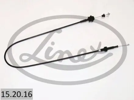 Трос газу (довжина 1022мм/802мм) FORD ESCORT V, ESCORT VI, ORION III 1.3 07.90-02.99 LINEX 152016 Купити в Україні