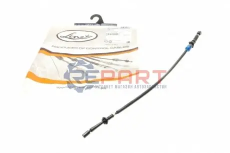 Трос газу (довжина 627мм/505мм) FORD SIERRA II 1.8D/2.3D 01.87-02.93 LINEX 152030 Купити в Україні