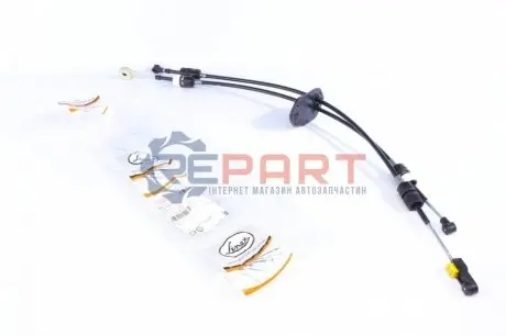 Трос перемикання передач Лів/Прав (1030mm/970mm) FORD TRANSIT 2.2D-3.2D 04.06-08.14 LINEX 154412 Купити в Україні