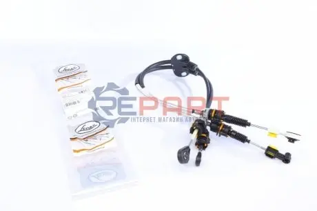 Трос перемикання передач Лів/Прав (1250mm/1155mm) FORD TOURNEO CONNECT, TRANSIT CONNECT 1.8/1.8D/1.8LPG 06.02-12.13 LINEX 154415 Купити в Україні