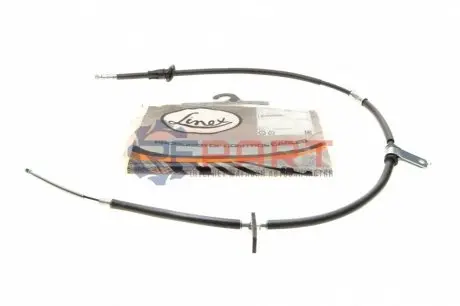 Трос ручника (задній) (R) Hyundai Accent 1.3/1.5 99-05 (1493/1295mm) LINEX 180126 Купити в Україні