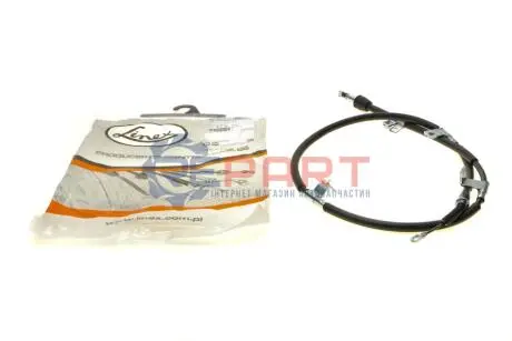 Трос ручника (задній) (L) Hyundai i30 07-12 (1675/1500mm) LINEX 180130 Купити в Україні