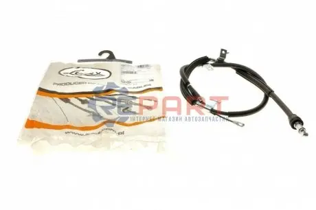 Трос ручника (задній) (R) Kia Ceed 06-12 (1675mm) LINEX 210116 Купити в Україні