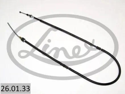 Трос стояночного гальма задн Прав (1725мм/1488мм) MAZDA 626 V, MX-6 1.8-2.5 02.92-10.02 LINEX 260133 Купити в Україні