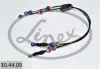 Трос перемикання передач Лів/Прав (1290mm/1220mm) NISSAN QASHQAI I 2.0 02.07-12.13 LINEX (30.44.09) зображення 2
