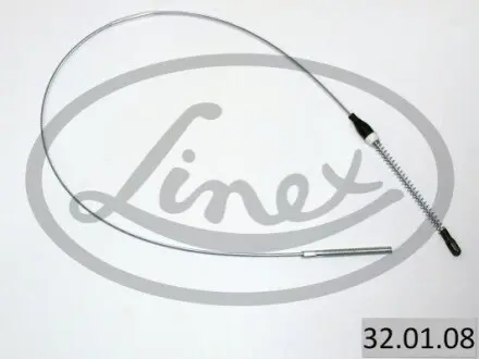 Трос стояночного гальма задн Прав (1078мм) OPEL CORSA B, TIGRA 1.0-1.7D 03.93-12.02 LINEX 320108 Купити в Україні