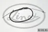 Трос ручного тормоза LINEX (32.01.91) изображение 1