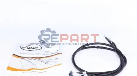 Фото 1 — Трос ручника (задній) Opel Zafira B 1.6-2.2 05- (1749/1551+1774/1577) LINEX (320210) Фото Трос ручника (задній) Opel Zafira B 1.6-2.2 05- (1749/1551+1774/1577) LINEX (320210) зображення 1
