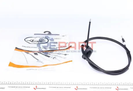 Трос ручника (R) Opel Astra J/Chevrolet Cruze 09- (1815/1685 мм) LINEX 320211 Купити в Україні