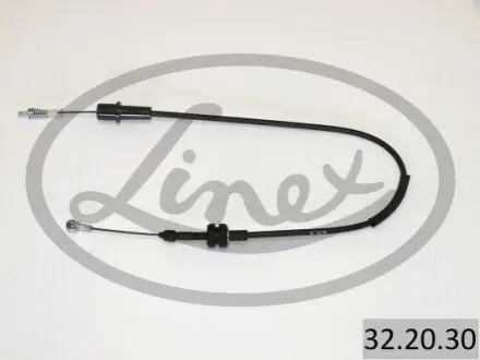 Трос газу (довжина 760мм/570мм) OPEL ASTRA F, VECTRA A 1.4/1.6/1.8 09.88-09.98 LINEX 322030 Купити в Україні