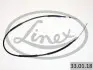 Трос ручного тормоза LINEX (330118) изображение 1
