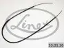 Трос стоянкового гальма LINEX (330126) зображення 1