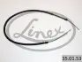 Фото Трос стоянкового гальма LINEX (350153) зображення 1