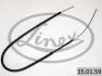 Трос стоянкового гальма LINEX (350159) зображення 1