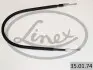 Трос ручного тормоза LINEX (350174) изображение 1