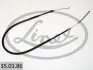 Трос ручного тормоза LINEX (350186) изображение 1