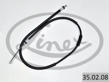 Трос ручного тормоза зад. L Renault Clio III 1.2-2.0 16V S 06.05- LINEX 350208