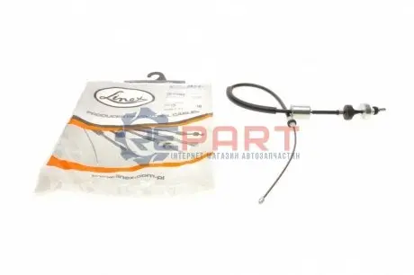 Трос зчеплення (972мм/620мм) RENAULT MEGANE I, MEGANE I CLASSIC, MEGANE I COACH, MEGANE SCÉNIC, SCENIC I 1.4-2.0 01.96-08.03 LINEX 351032 Купити в Україні