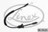 Трос дверей передн (L-445mm) SEAT CORDOBA, IBIZA III 02.02-11.09 LINEX (387601) зображення 1