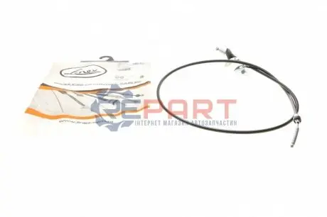 Трос ручника (задній) (L) Toyota Corolla 1.6/1.8 16V/2.0/2.2 D4d 01-09 (1927/1705 мм) LINEX 440199 Купити в Україні
