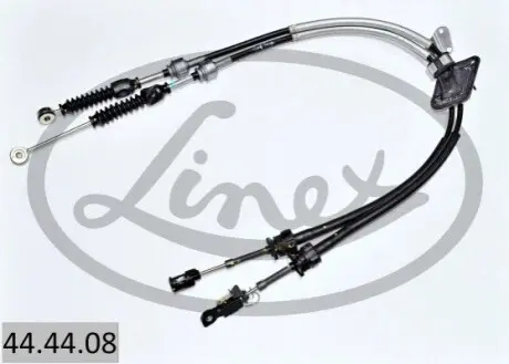 Трос перемикання передач Лів/Прав (1360mm/1320mm) TOYOTA AVENSIS 2.0D 03.06-11.08 LINEX 444408
