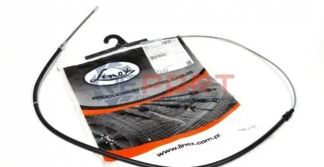 Фото 1 — Трос ручника (задній) VW Passat 1.8/1.9TDI/2.0 -97 (1624/890mm) LINEX (470128) Фото Трос ручника (задній) VW Passat 1.8/1.9TDI/2.0 -97 (1624/890mm) LINEX (470128) зображення 1