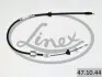 Трос зчеплення (1113мм/822мм) VW CADDY II, LUPO I, POLO, POLO III, POLO III CLASSIC 1.0-1.9D 08.92-07.05 LINEX (471044) зображення 2