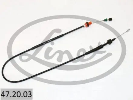 Трос газу (довжина 1175мм/372мм) SEAT CORDOBA, IBIZA II VW POLO, POLO III 1.0-1.9D 02.93-10.02 LINEX 472003 Купити в Україні